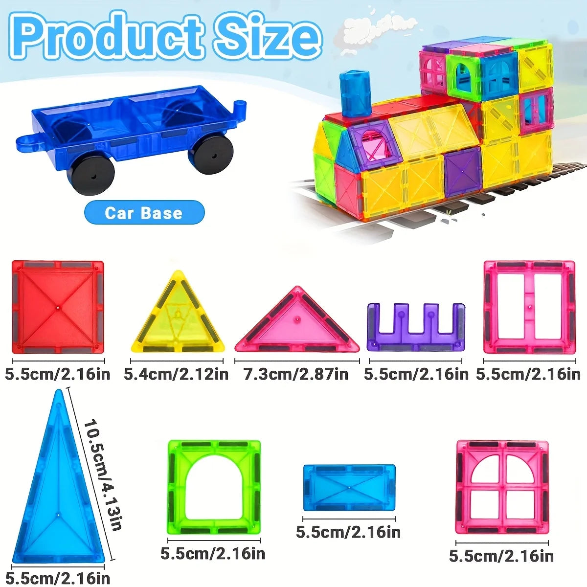 Magnetic Building Blocks for Creative 3D Play