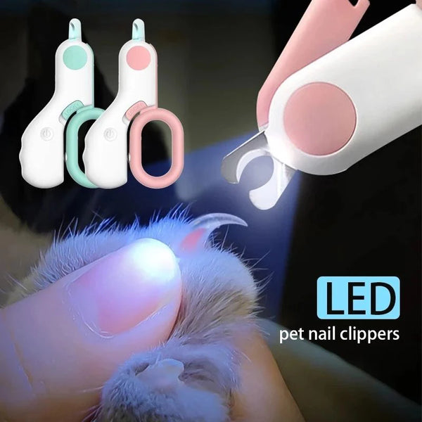 LED Pet Nail Trimmer with Safety Lock
