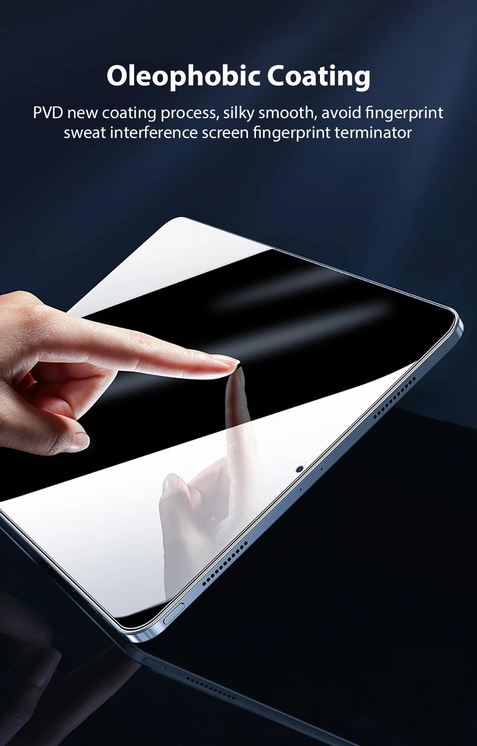 Privacy Shield Tempered Glass Screen Protector for iPad