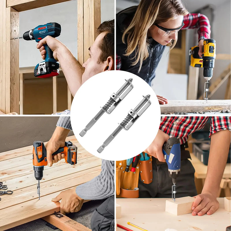 Spring-Loaded Magnetic Screw Holder Bit