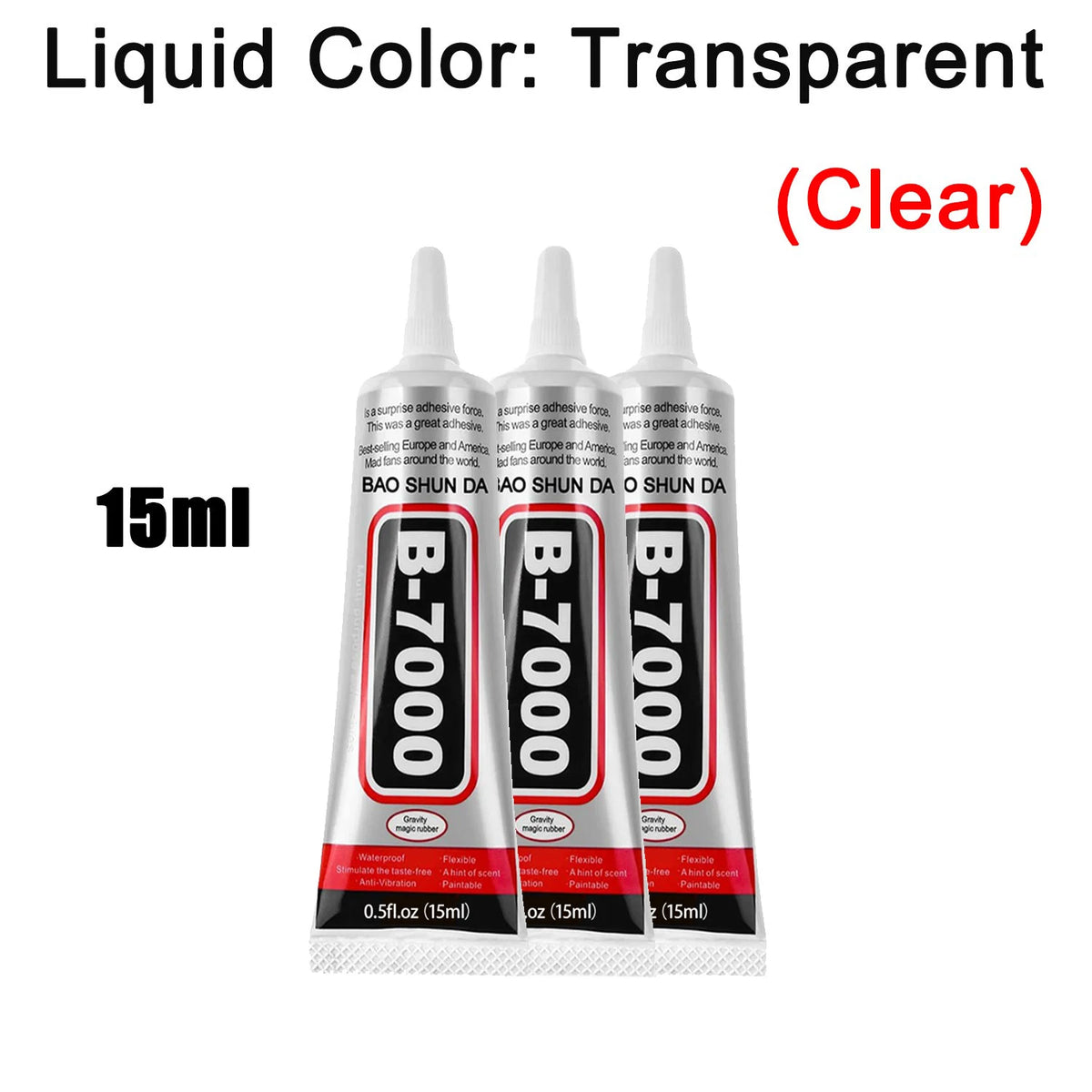Premium Clear Jewelry Glue for Stones, Gems & Repairs
