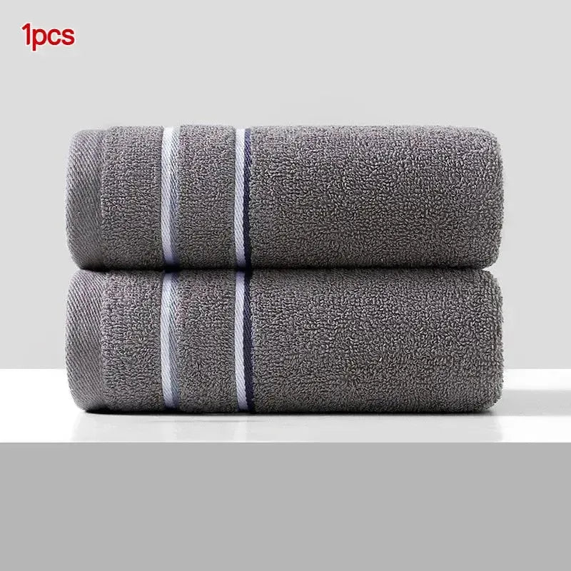 Quick-Dry Pure Cotton Towel – Ultra Soft & Absorbent for Home, Gym, or Travel