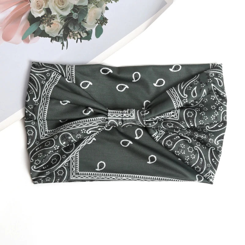 Bohemian Elastic Headbands for Hair & Yoga