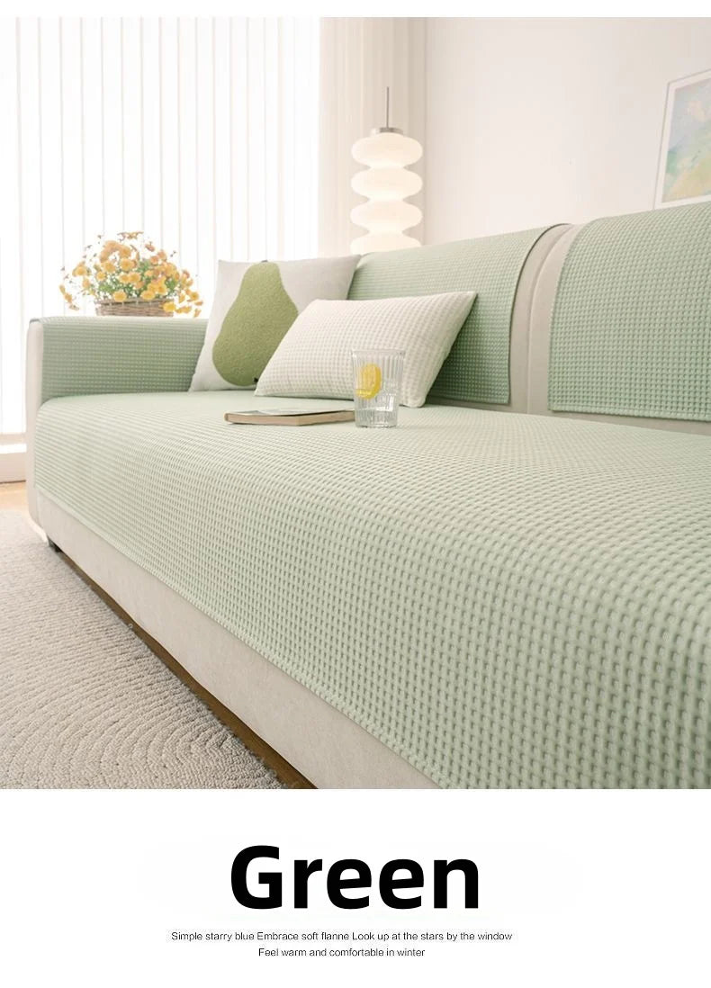 Cooling Sofa Cover with Anti-Slip Backing