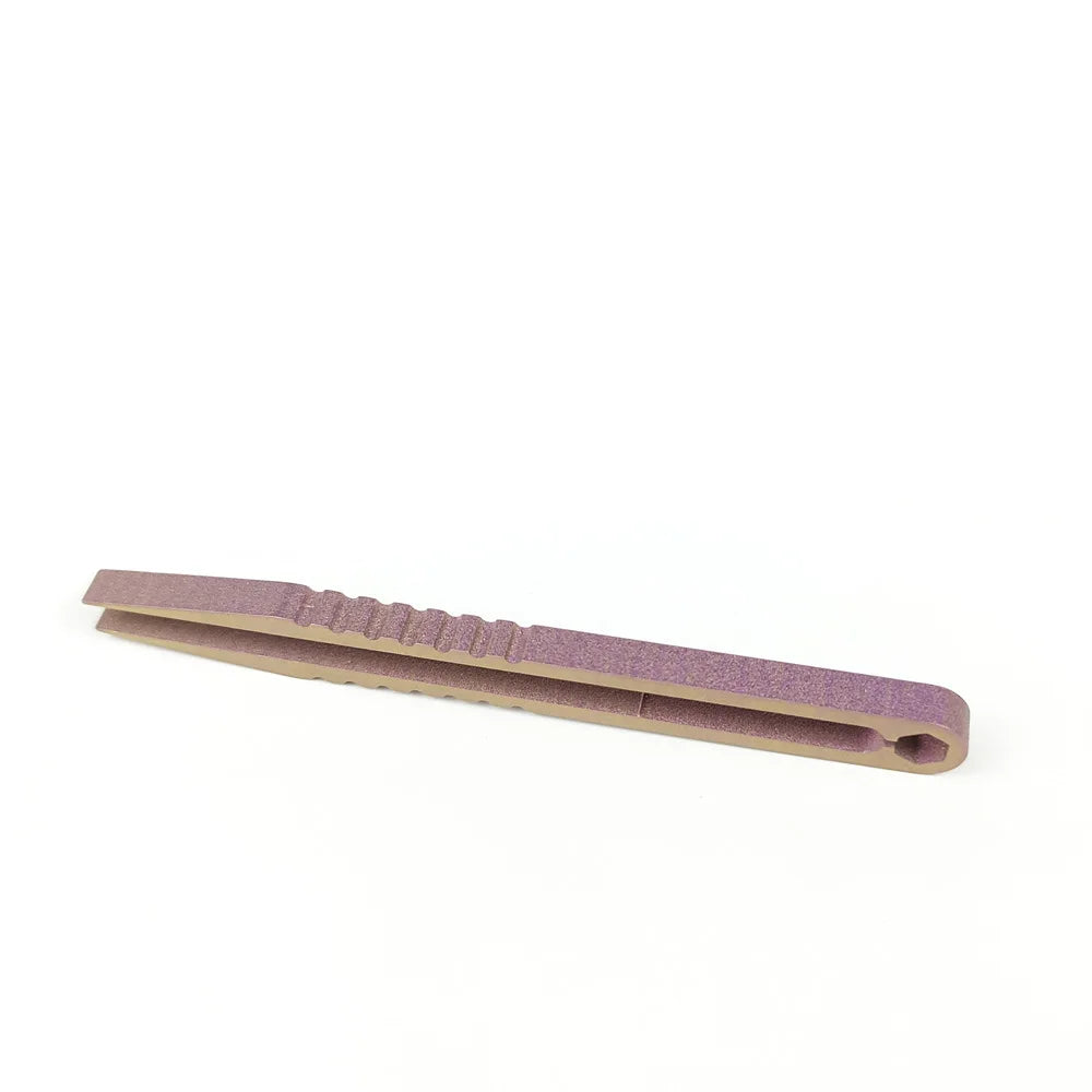 Titanium Clip Tweezers with Pocket Clip