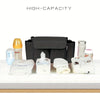 Multi-Pocket Stroller Organizer with Bottle Holders