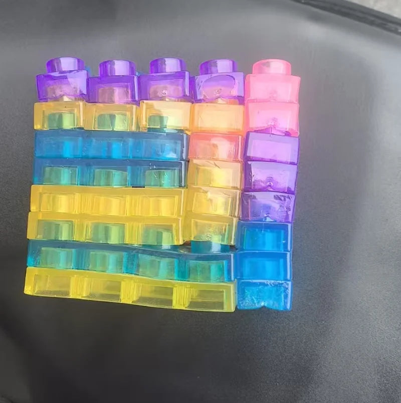 Squishy Jelly Building Blocks - Sensory Blind Box Toys