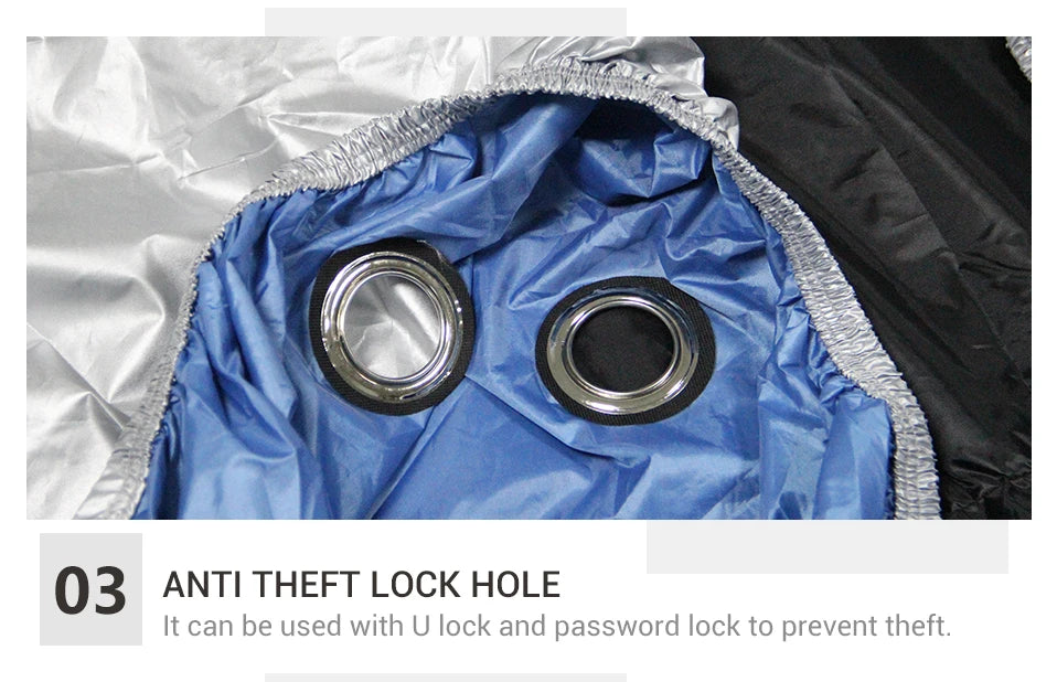 All-Season Waterproof Motorcycle Cover