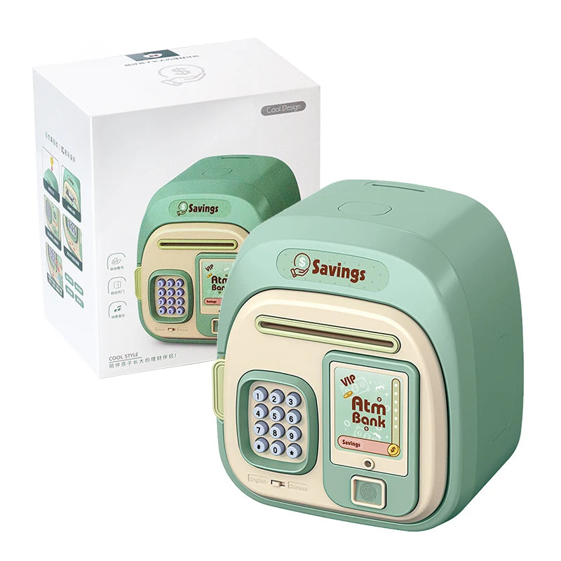 Tirelire Connectée avec Empreinte Digitale pour Enfants