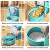Dispensador de Comida y Agua para Mascotas por Gravedad