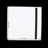 A white card binder album with black markings and dimensions labeled 31cm/12.20inch.