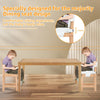 Toddler Booster Seat with Memory Foam Cushion and Safety Belts