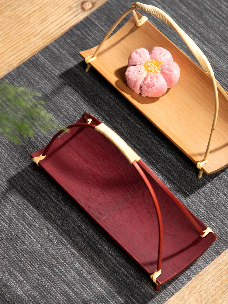 Handcrafted Bamboo Fruit & Snack Basket