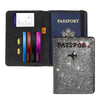 Crystal Rhinestone Passport & Card Holder Case