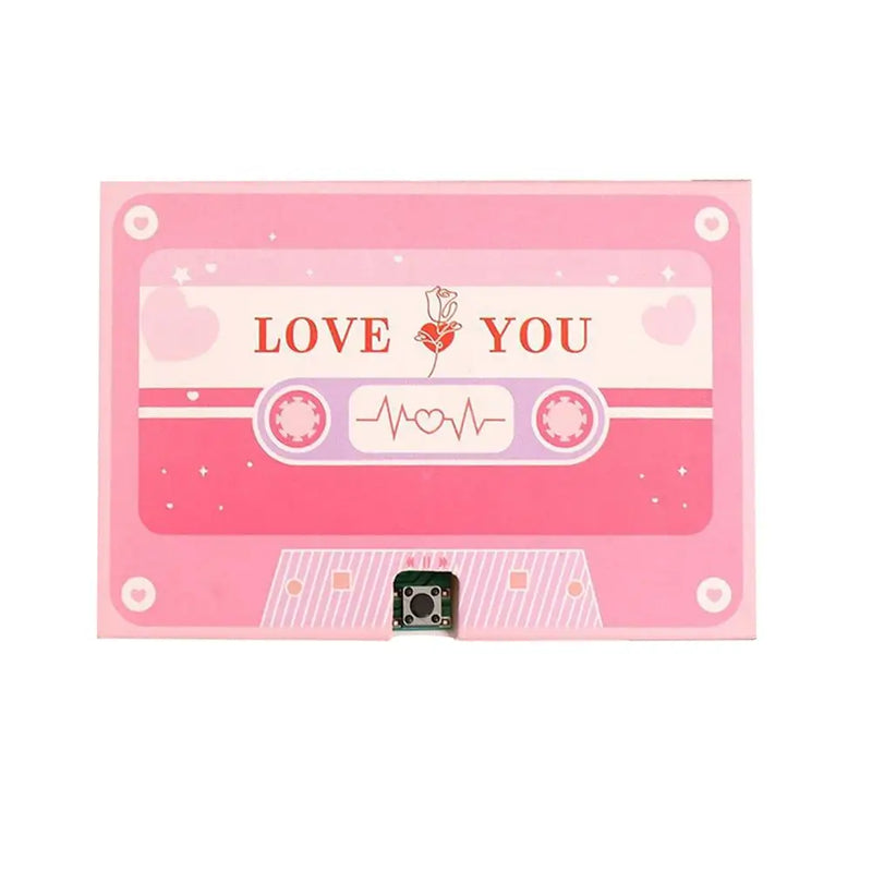 Retro Cassette Voice Greeting Card