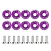 Anodized Aluminum Washer and Bolt Kit for Car Customization