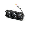 Dual Color LED Spotlight with High/Low Beam for Motorcycles and Vehicles