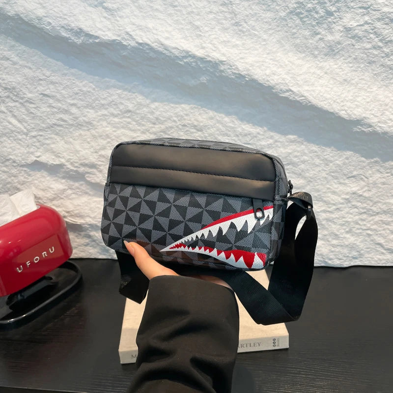 Creative Shark Mouth Crossbody Phone Bag