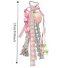 Strawberry Bag Charm Keychain with Ribbon Bow
