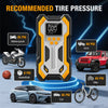 Portable Car Jump Starter with Built-in Air Compressor