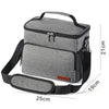 Insulated Thermal Shoulder Lunch Bag with Waterproof Lining