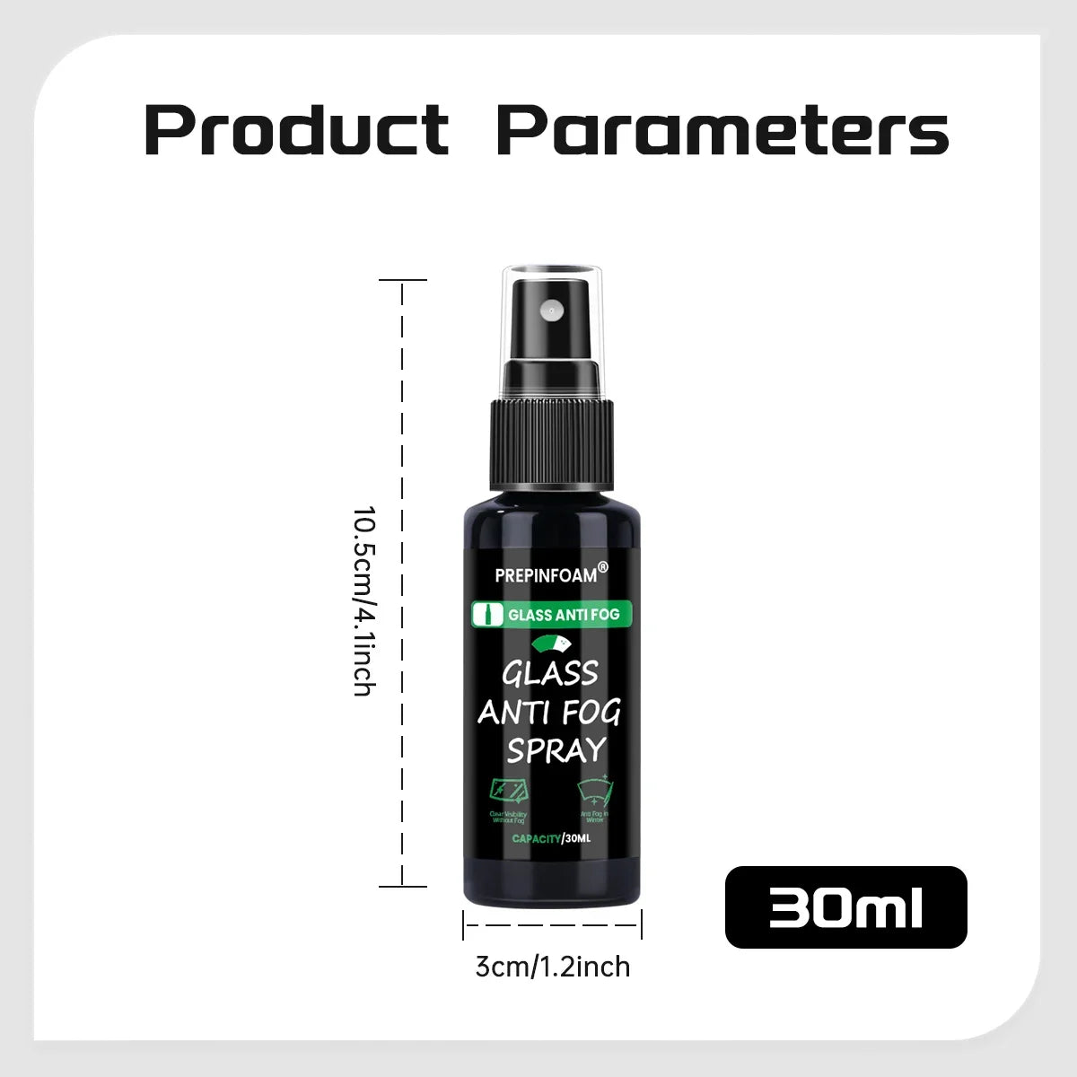 Long-Lasting Anti-Fog Glass Treatment for Clear Winter Driving