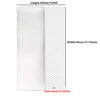 Roll of white plastic wire mesh with 5mm holes, measuring 300cm long and 40cm wide.
