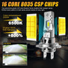H7 LED Headlight Bulbs with Advanced Cooling (2-Pack)