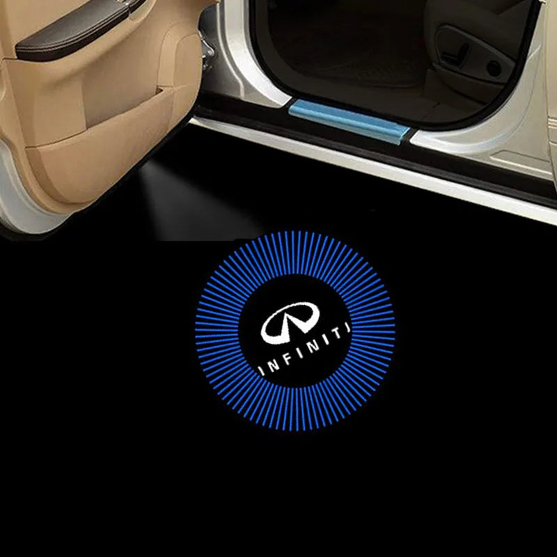 Infiniti LED Door Projector Lights with Logo