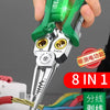 8-in-1 Multifunctional Wire Stripping Pliers with Electrical Test Function
