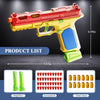 Building Block Toy Gun with Continuous Firing Blowback Action
