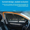 Magnetic Mesh Car Window Sunshade Set – UV Protection & Privacy
