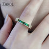 Classic Baguette Cubic Zirconia Ring