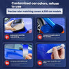 A set of tools and paint pens used for customized car color matching and touch-up repairs