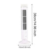 Compact Bladeless Tower Fan with USB Power