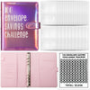 A5 Money Savings Challenge Binder with Cash Envelopes