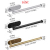 Stainless Steel Adhesive Paper Towel Holder for Kitchen & Bathroom