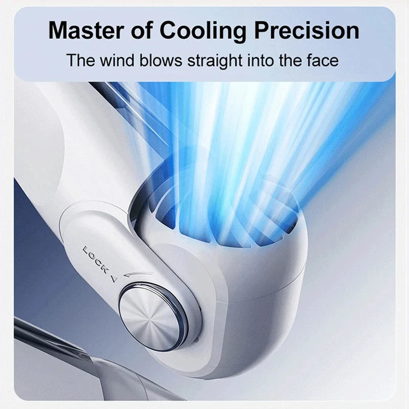 Bladeless Neck Fan with 3 Speed Settings
