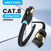 Cat8 Ethernet Cable – 40Gbps High-Speed Network Patch Cord