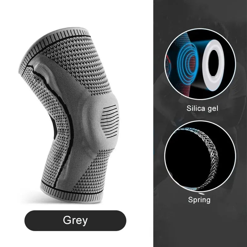 Double-Compression Knee Sleeve with Open Patella