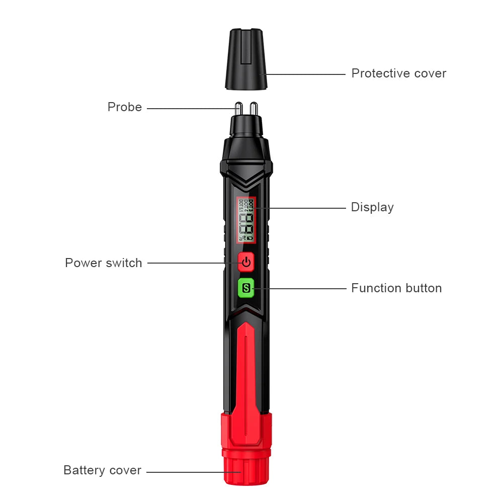 Digital Brake Fluid Tester with Backlit Display