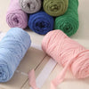 Elastic T-Shirt Yarn for Crochet and Knitting (2-Pack, 50m Each)