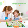 Interactive Alphabet & Number Learning Wall Chart for Toddlers