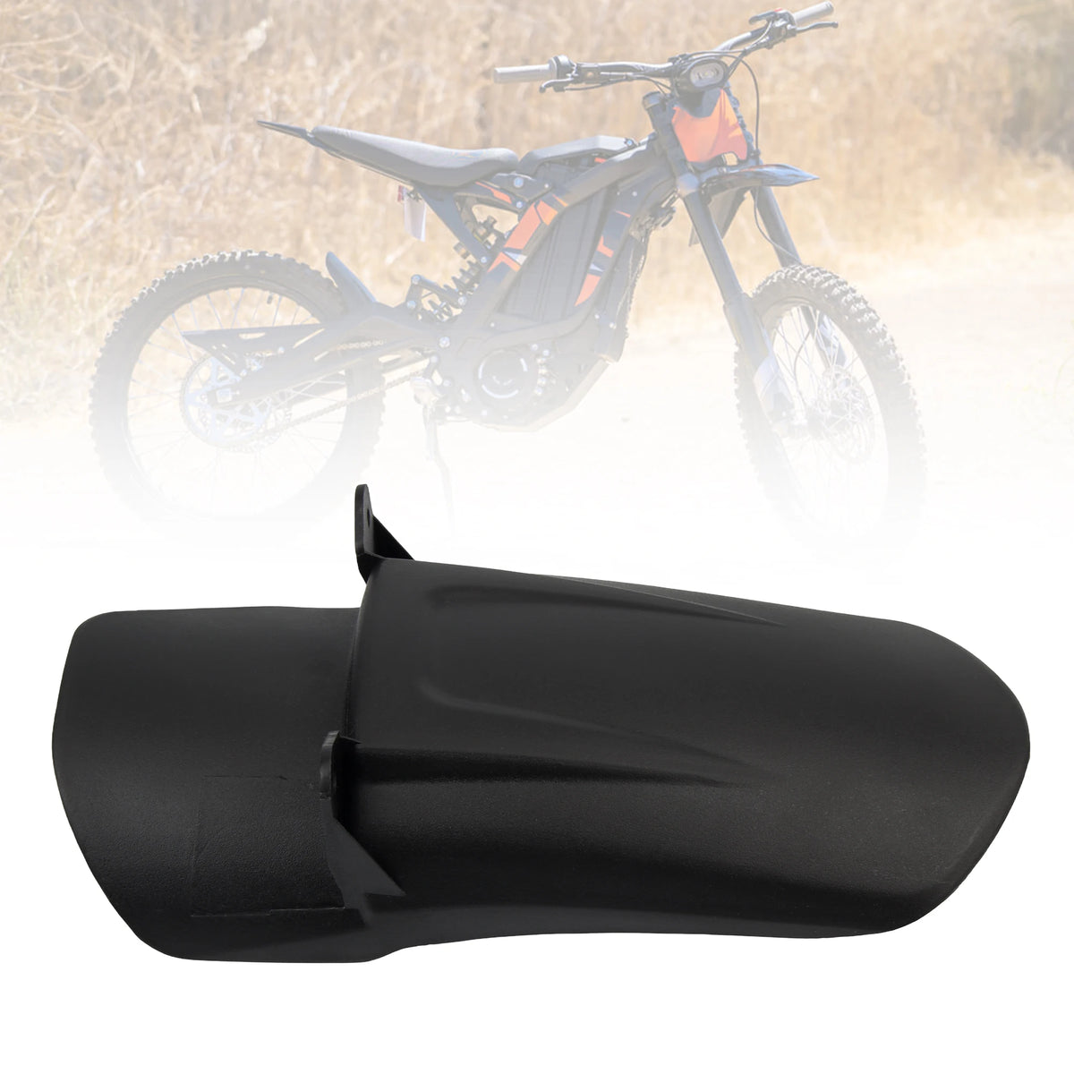 Carbon Fiber Style Rear Fender for Sur-Ron Light Bee S/X