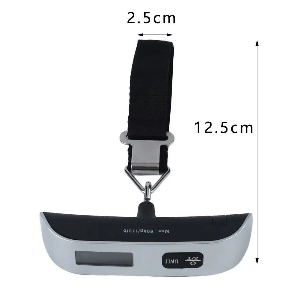 Portable Digital Luggage Scale - 110lb Capacity