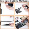 12-Inch Paper Cutter with Slide Rail and Safety Blade