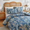 Vintage Floral Duvet Cover Set with Pillowcases