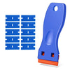 Plastic Razor Blade Scraper for Sticker & Label Removal