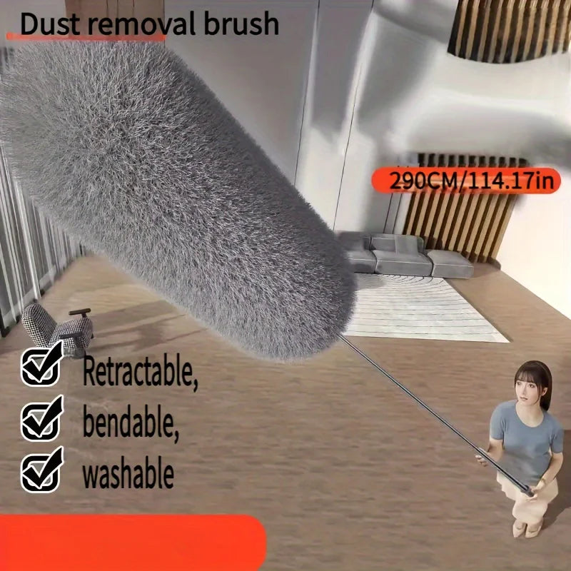 Extra-Long Retractable Duster with Flexible Head