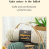 Chunky Alpaca Wool Knitting Yarn – 500g Multi-Color Set for Cozy Winter Projects